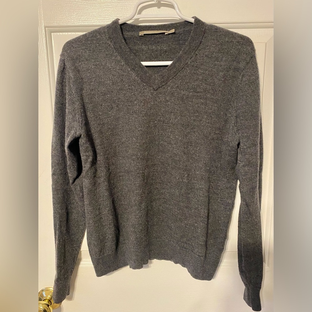 Stile Di Vita Merino Wool V Neck Sweater Size Small